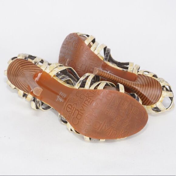 Calvin Klein Dylan Heeled Sandals, Size 7.5 - Picture 3 of 10